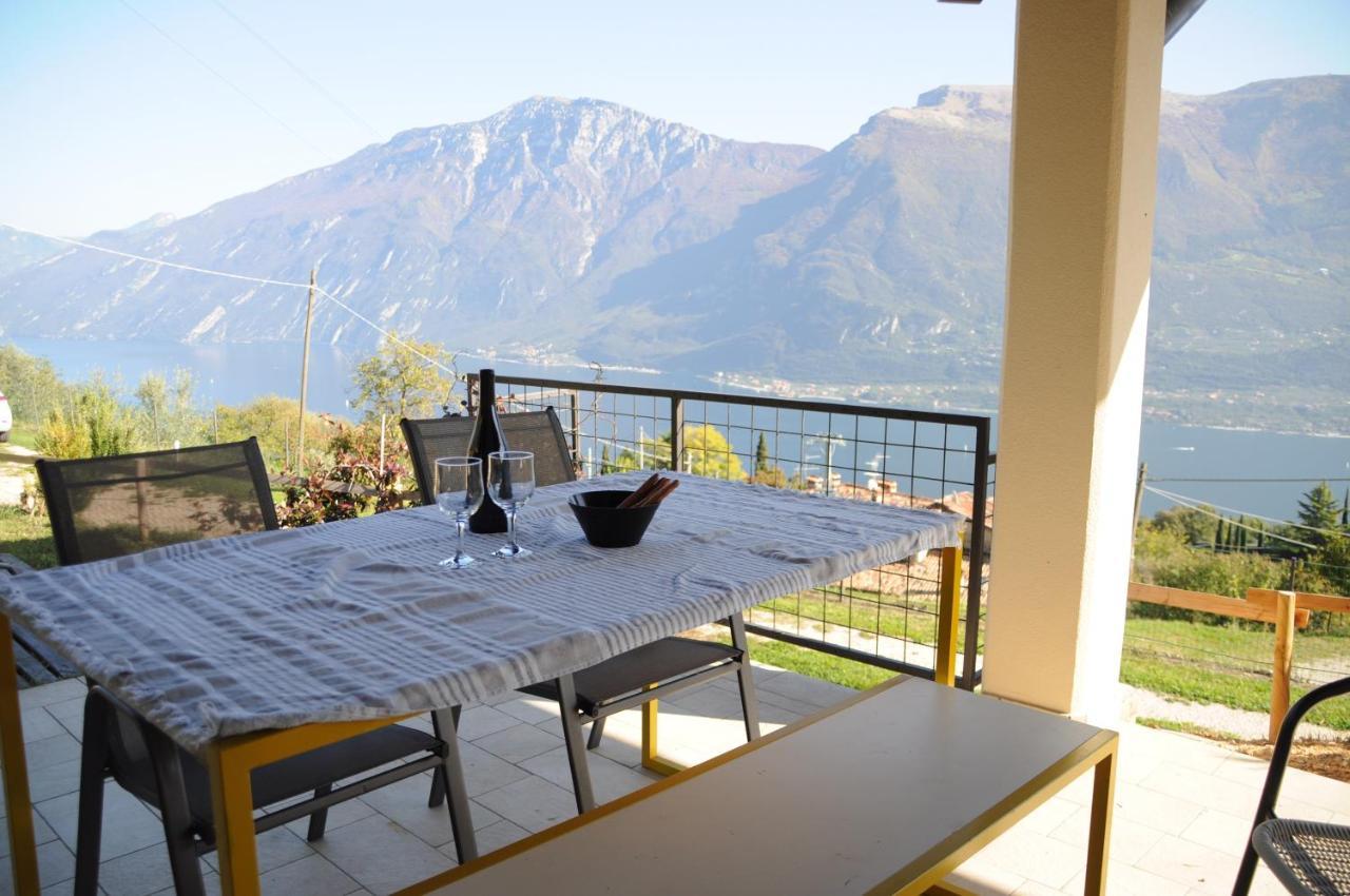 Villetta 56 Blu Yellow And Red Lake View Garden Private Parking By Garda Domus Mea Tremosine Экстерьер фото