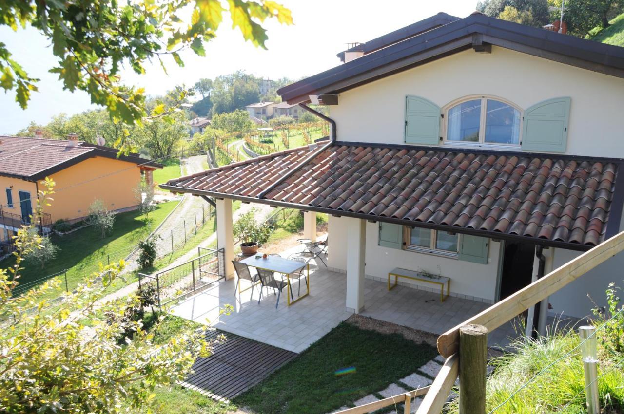 Villetta 56 Blu Yellow And Red Lake View Garden Private Parking By Garda Domus Mea Tremosine Экстерьер фото